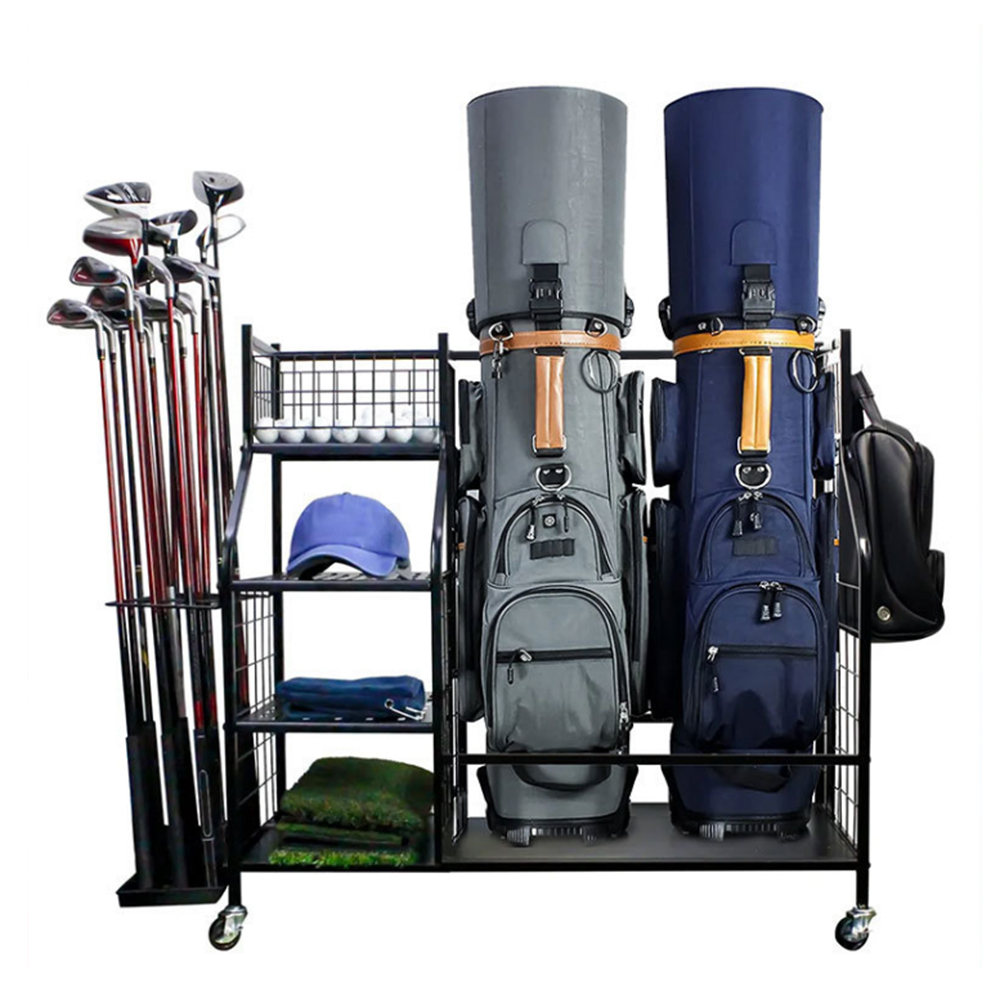 Golf Equipment Garage Organizer - 골프 가방 보관 차고 주최자 랙