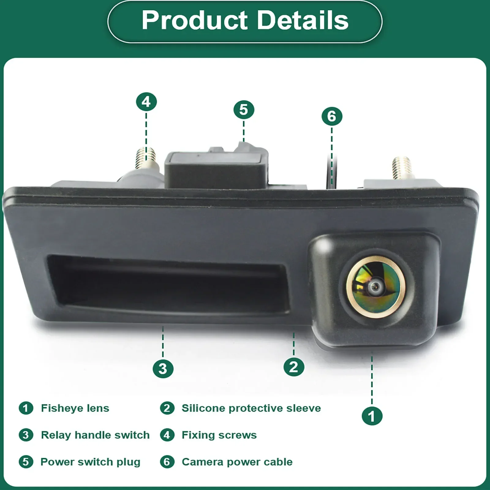 Golf Equipment Used - QXNY AHD CVBS 후방 카메라 차량