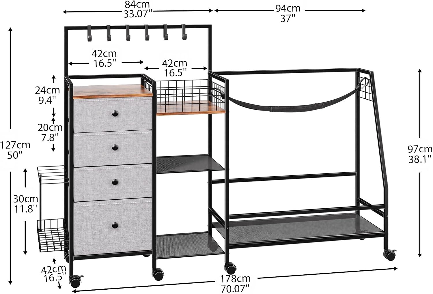 특대형 골프백 보관 랙 (차고용), 고하중 금속 골프백 - Golf Equipment Garage Organizer 리뷰 및 가격