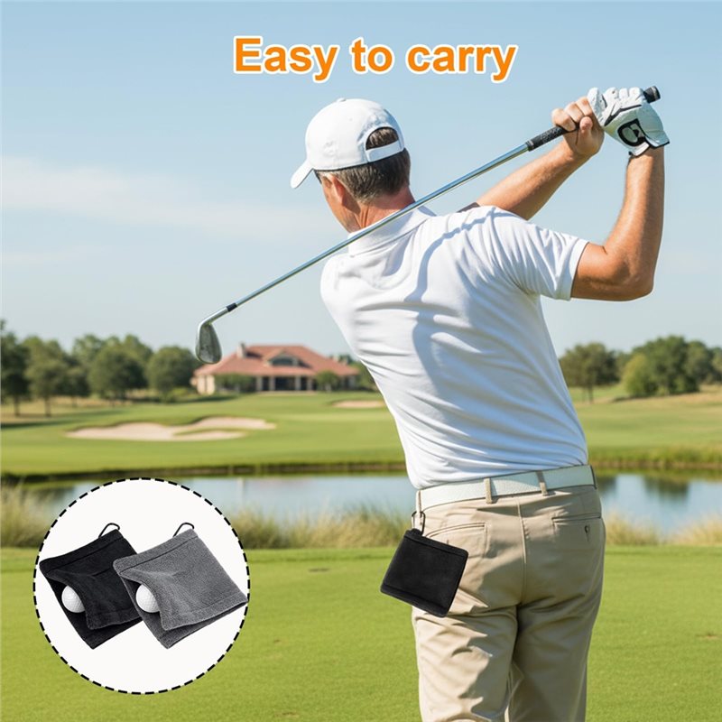 【여행 필수품】골프 타월 4팩 세트, 골프 가방용 안전 - Golf Equipment Essentials 리뷰 및 가격