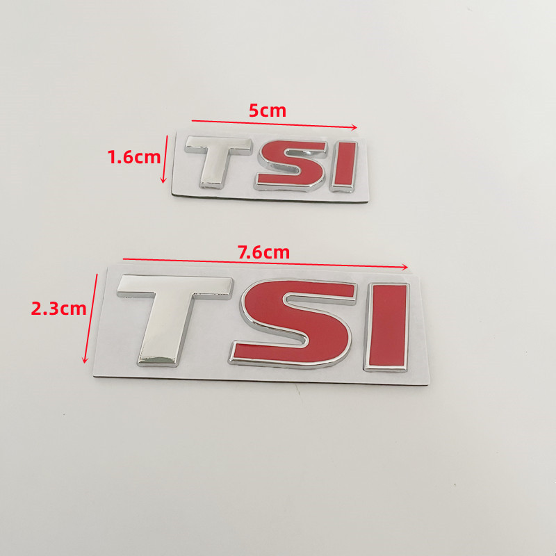 3D 금속 자동차 레터링 TSI 로고 (폭스바겐 TSI - Golf Equipment Used 리뷰 및 가격