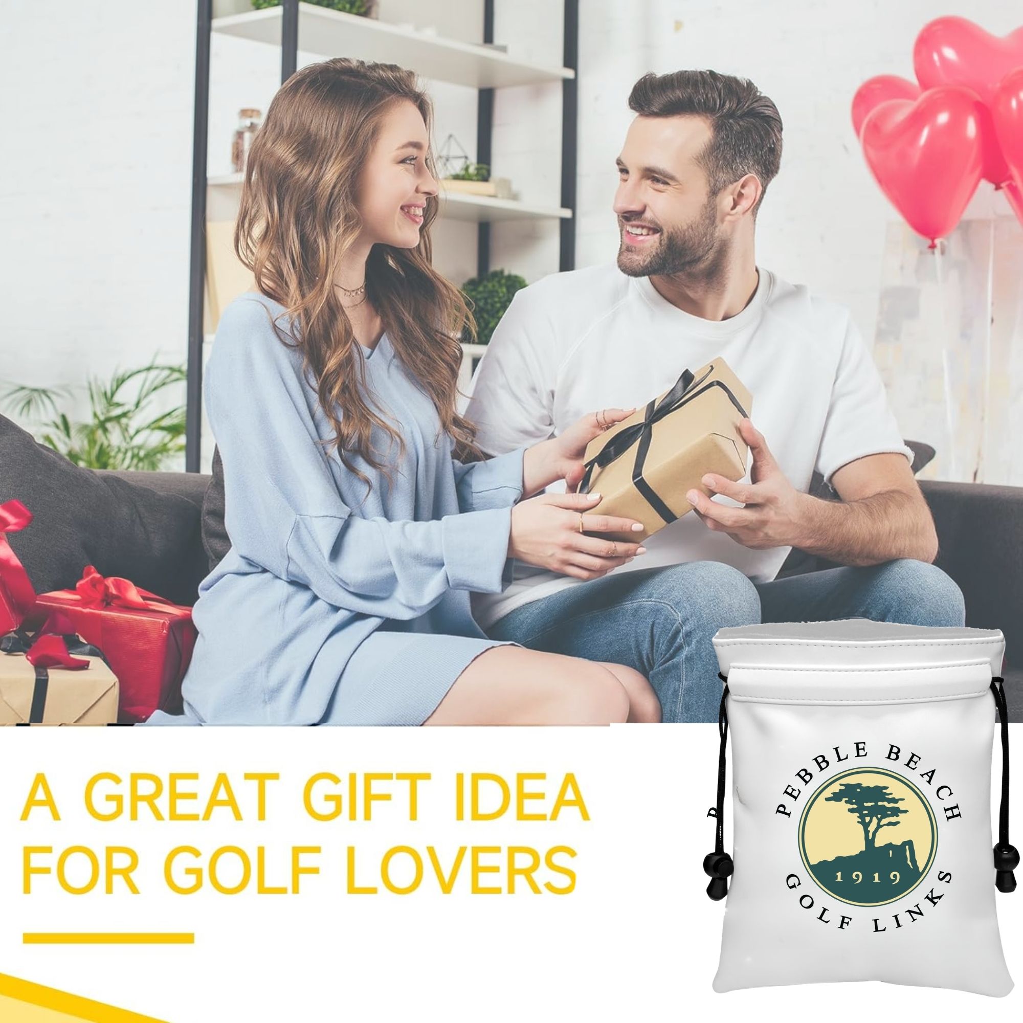 크라운 골프 귀중품 가방, 재미있는 골프 귀중품 파우치 - Golf Equipment Drawing 리뷰 및 가격