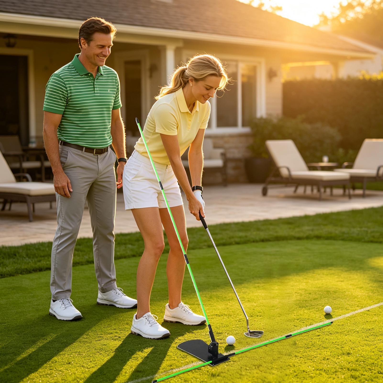 골프 스윙 플레인 트레이너 정렬 휴대용 훈련 도구 남성 - Golf Equipment 리뷰 및 가격