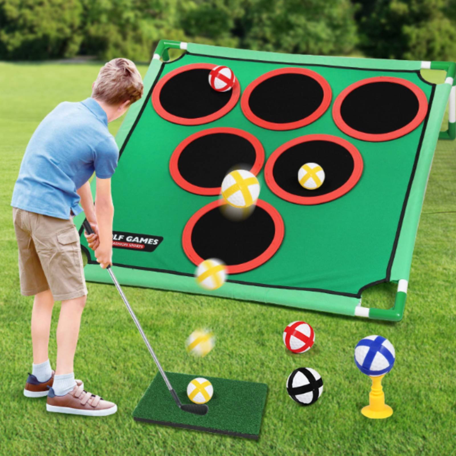휴대용 골프 연습용 타겟, 설치가 간편한 가족용 스포츠 - X Golf Equipment 리뷰 및 가격