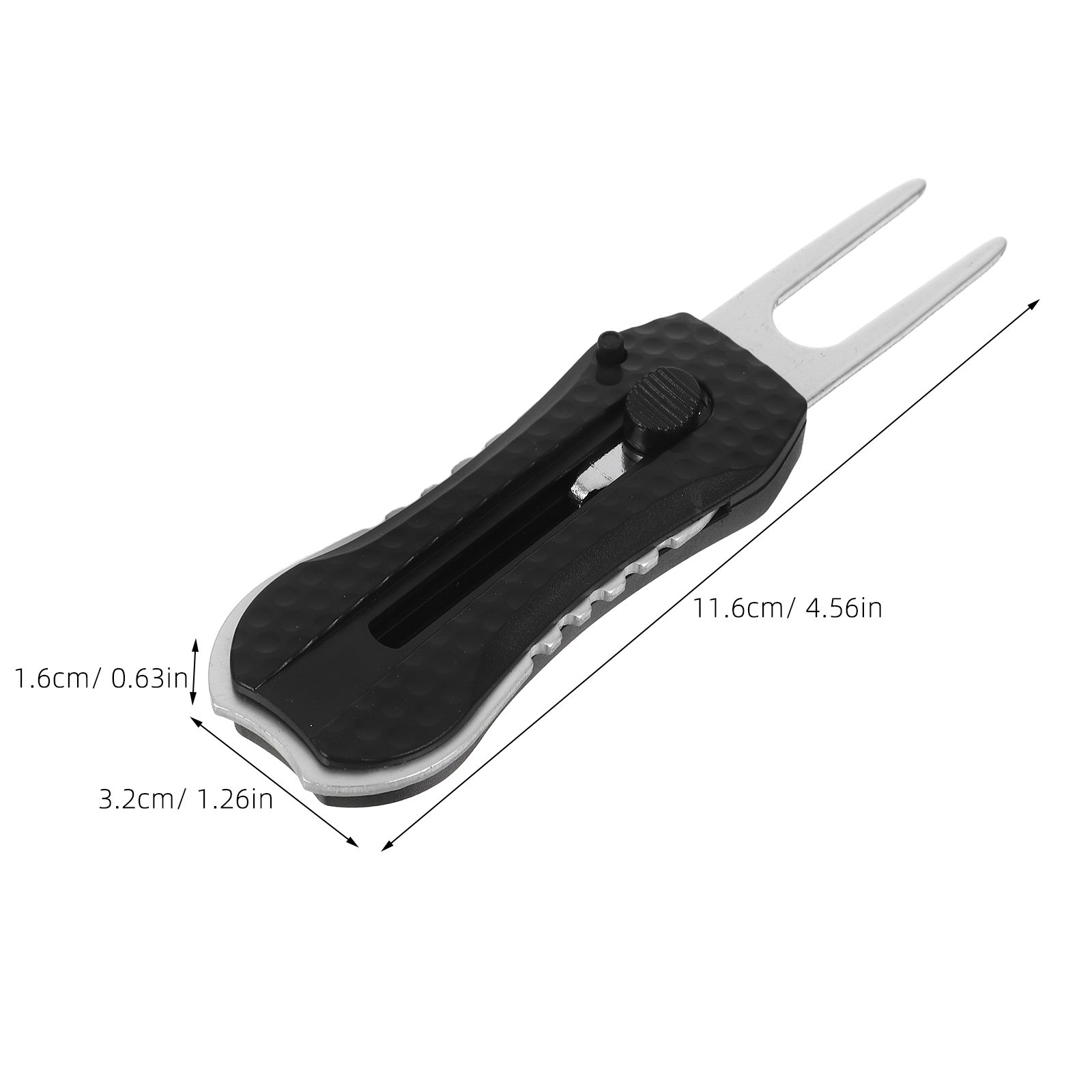 골프 디봇 수리 도구 접이식 스테인리스 그린 포크 버튼 - Golf Equipment Essentials 리뷰 및 가격